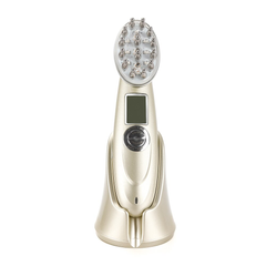 Electric Laser Hair Growth Comb Infrared EMS RF Vibration Massager Microcurrent Hair Care Hair Loss Treatment Hair Regrowth with display