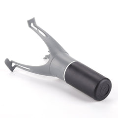 3 Speed Gear Automatic Egg Beaters with ergonomic handle and detachable beaters in black and gray design