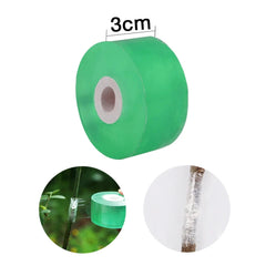 Garden Tools Farming Pruning Shears with green grafting tape roll for plant and branch protection and support.
